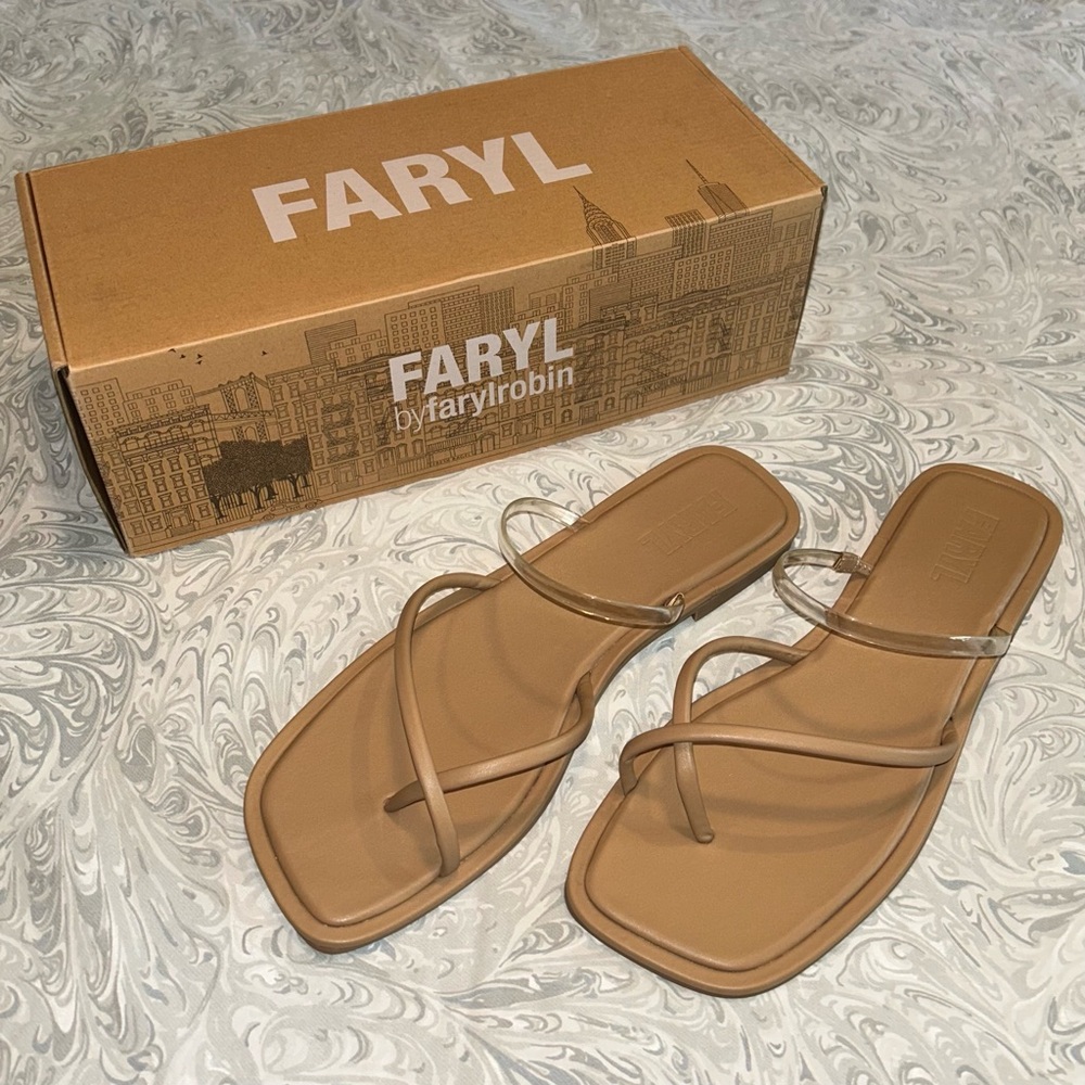 Farylrobin Tan Sandals